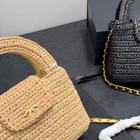 Luxury Woven Handbag image 5
