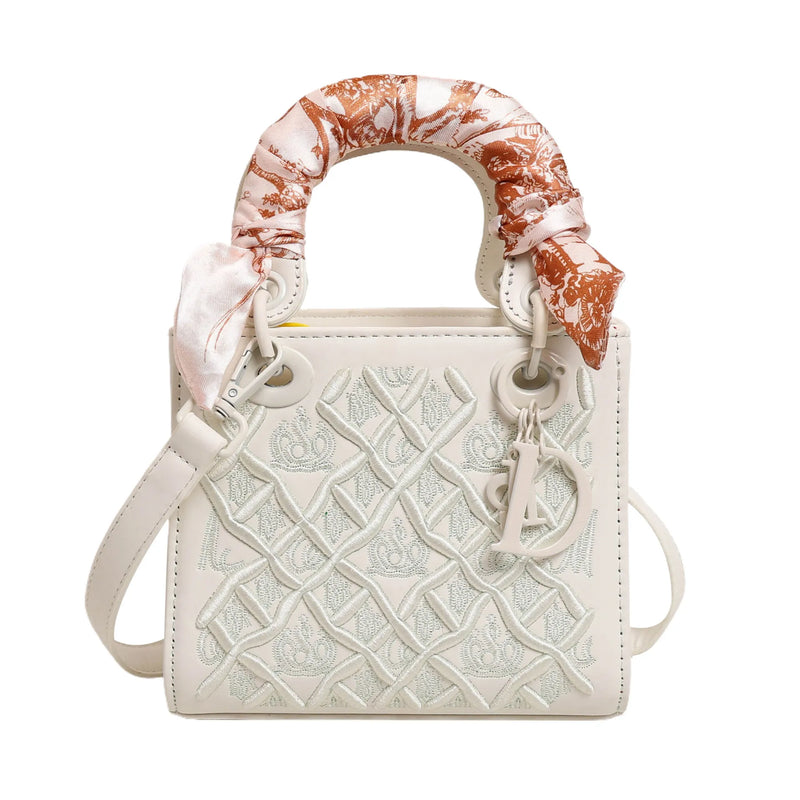 Hot Embroidered Designer Handbag — detail 5