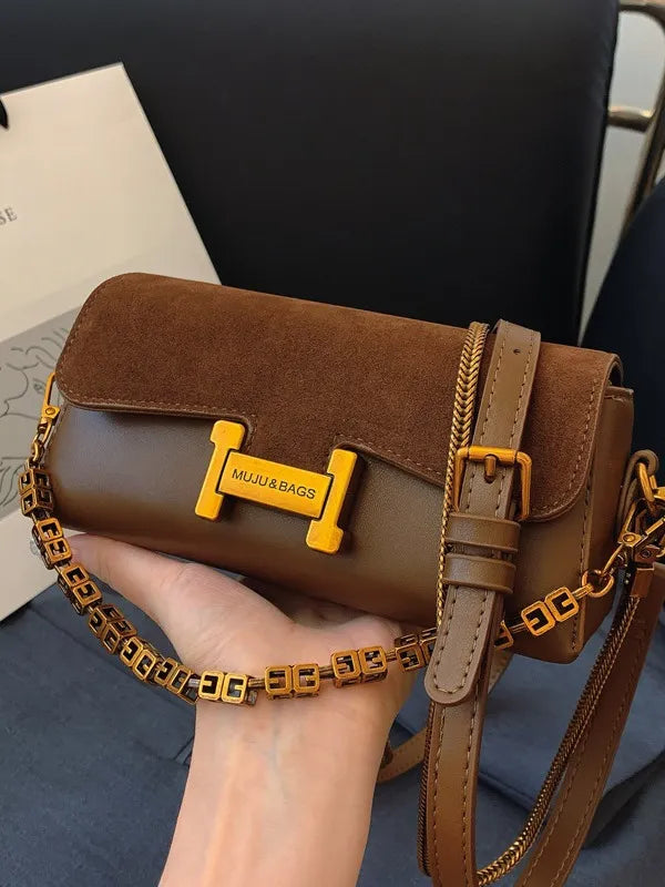 Inspired Vintage Chain Handbag — detail 7