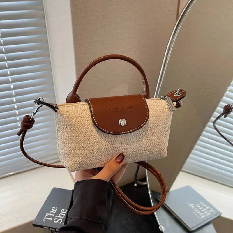 Autumn New Women’s Woven Crossbody Bag — detail 2