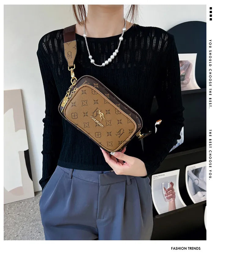 Crossbody Bag for Women – Retro High-End Chest Wallet Bag — view 4