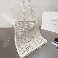 Luxury Designer Handmade Raffia Tote Bag image 3