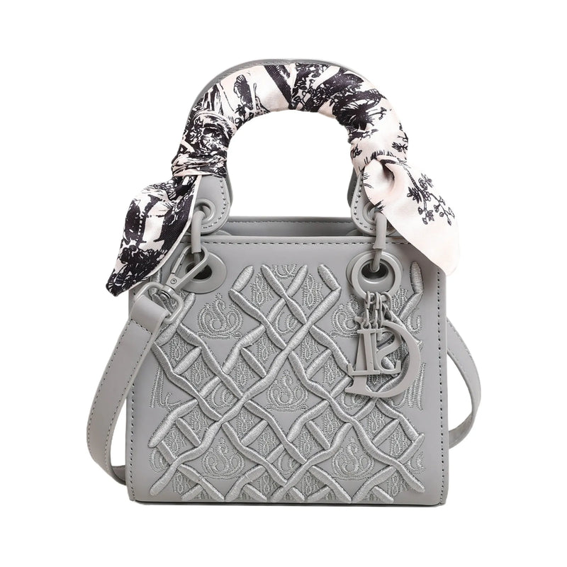 Hot Embroidered Designer Handbag — detail 7