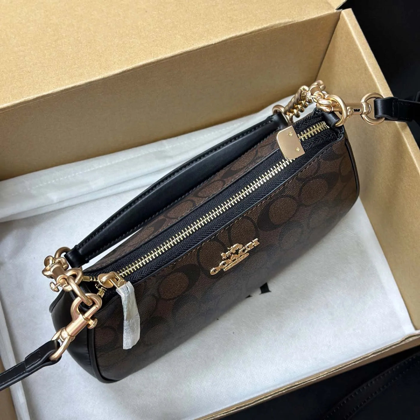Luxury Tote with Metal Accessories — view 7