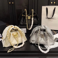 Large Capacity Drawstring Hobo Crossbody Handbag image 12