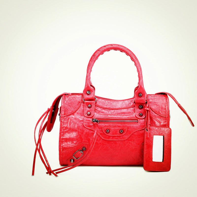 Evening Leather Crossbody Shoulder Bag — detail 2