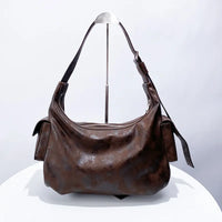 Vintage Moto & Biker Multiple Pockets Shoulder Bag image 1