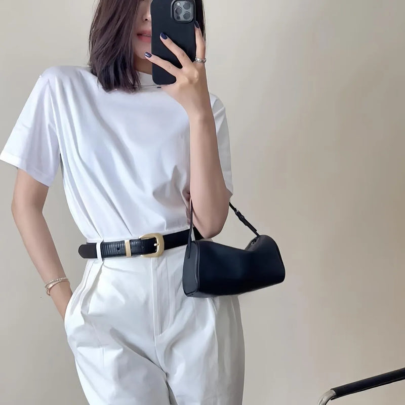 The Rowwe Cowhide Pillow Bag — detail 6