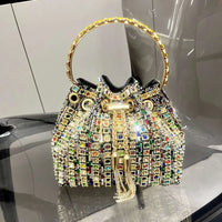 Designer Luxury Rhinestone Evening Tote Bag image 4