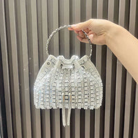 Designer Luxury Rhinestone Evening Tote Bag image 3