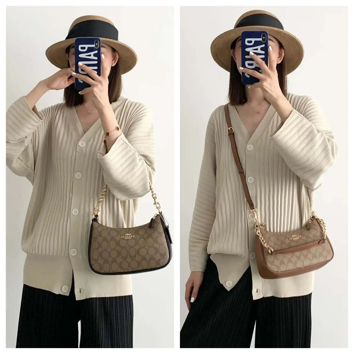 Luxury Tote with Metal Accessories — view 5