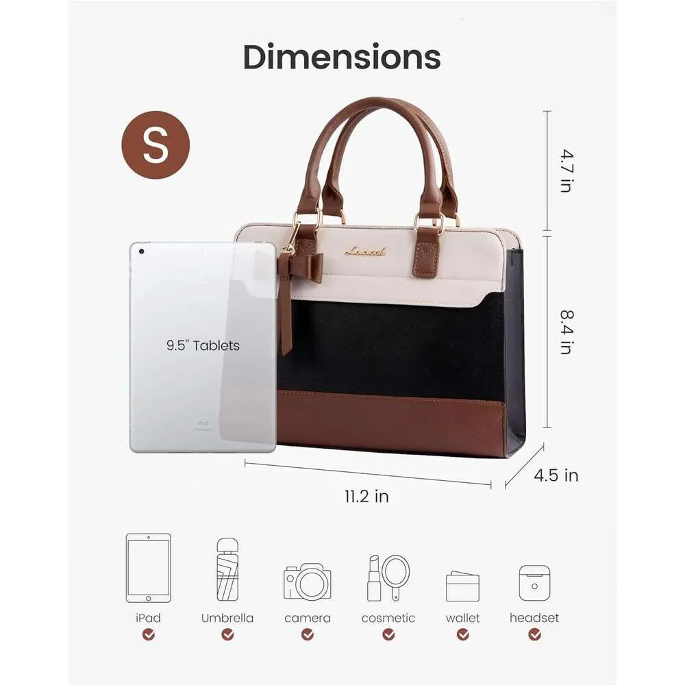 Elegant Leather Tote Bag for Women — view 3