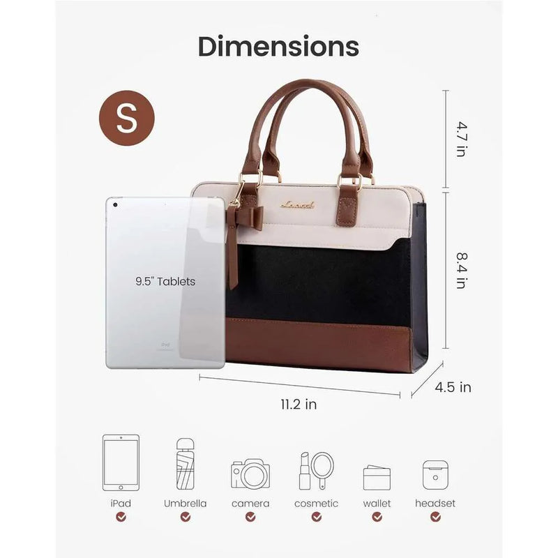 Elegant Leather Tote Bag for Women — detail 3