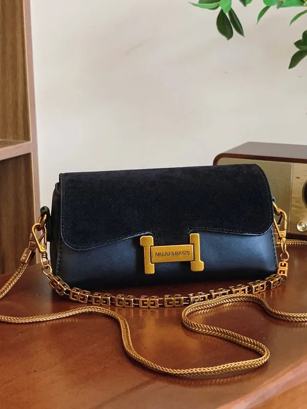 Inspired Vintage Chain Handbag — detail 5