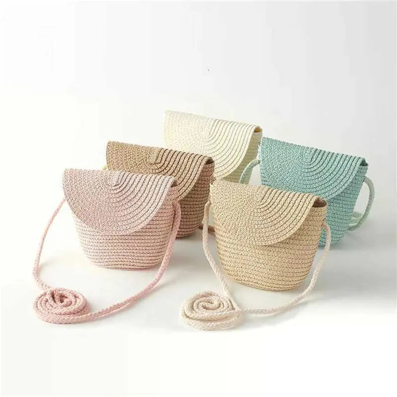 Grass Woven Crossbody Bag — detail 4
