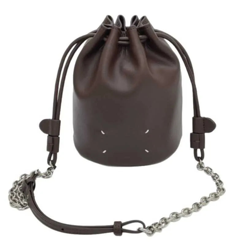 Designer Luxury Drawstring Bucket Bag — view 1