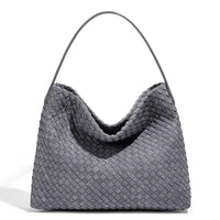 Luxury Vintage Pebbled Woven Shoulder Bag image 4