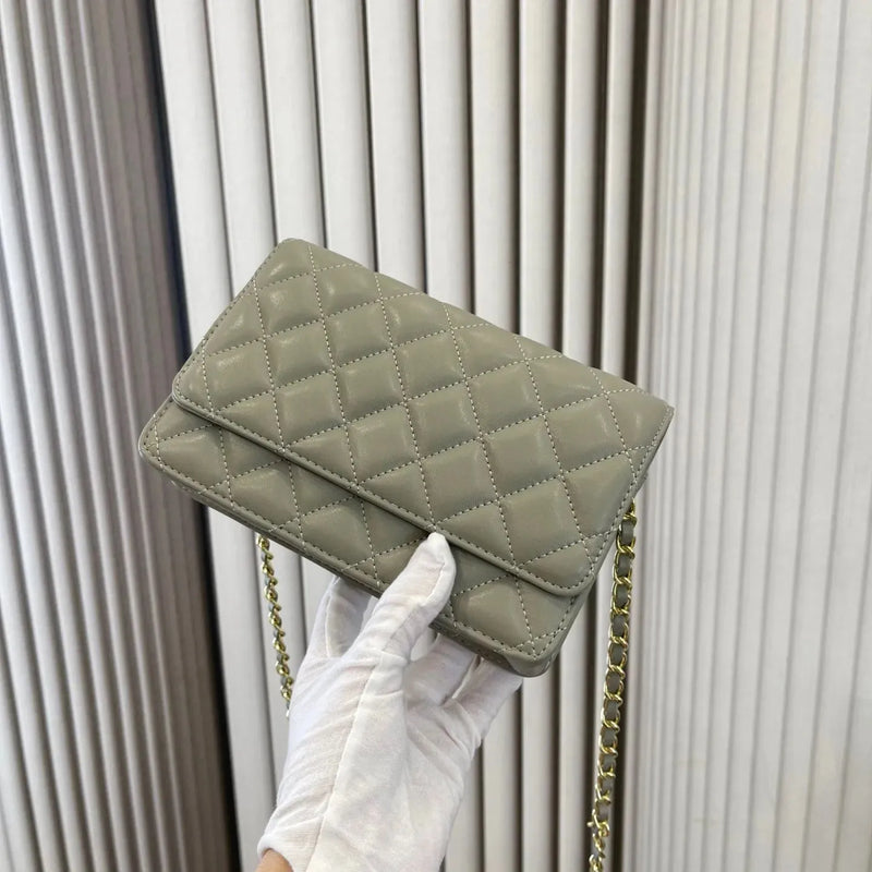 Classic Women’s Lambskin Quilted Wallet Bag — detail 4