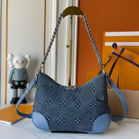 Luxury Boston Pillow Bag with Letter Print image 4