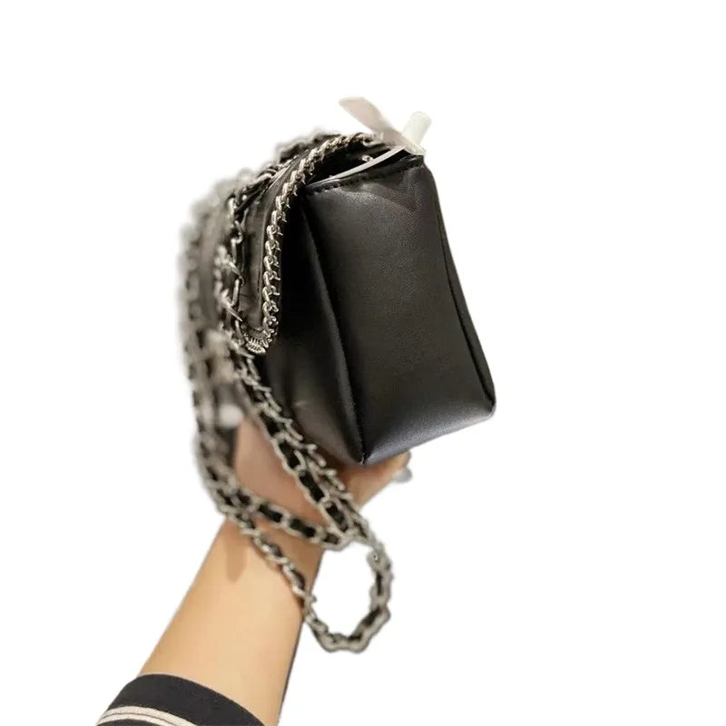 Mini Crossbody Phone Bag with Diamond Bead Sparkle
