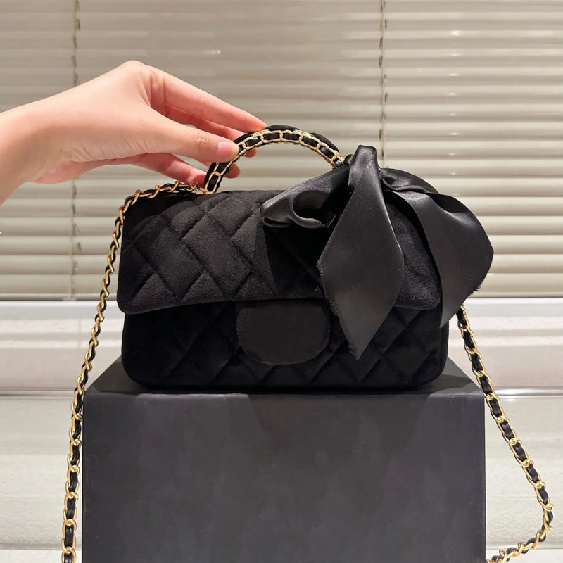 Velvet Bow Bag — detail 6