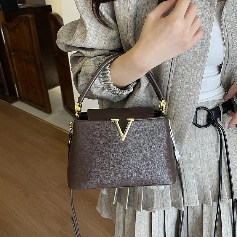 Trendy Personalised Light Luxury Handbag — detail 4