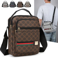 Designer-Inspired Vertical Color Block Crossbody Bag image 6
