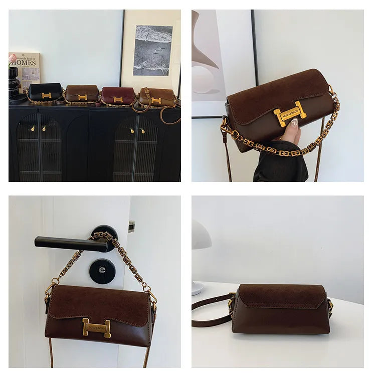 Inspired Vintage Chain Handbag — detail 2