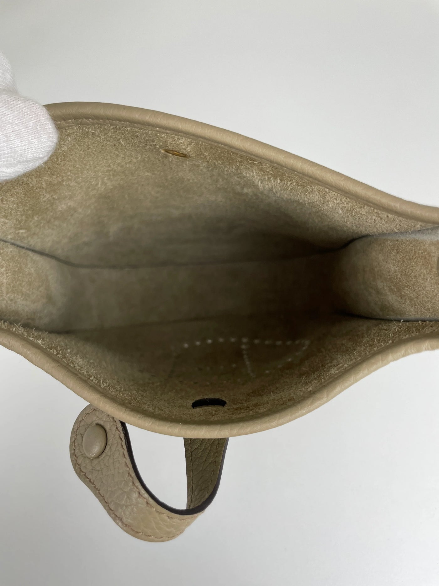 Mini Evelyne Leather Bag — view 8