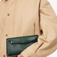 Croc Leather Shoulder Bag image 6