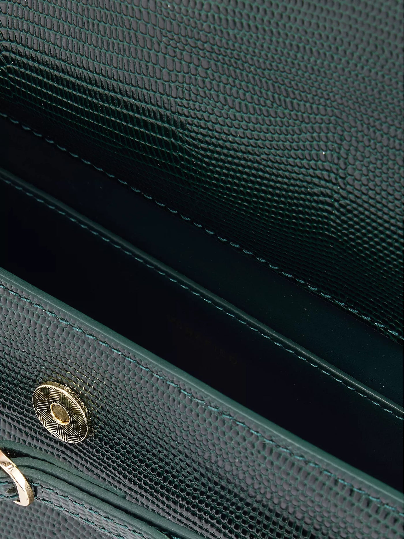 Croc Leather Shoulder Bag — view 2