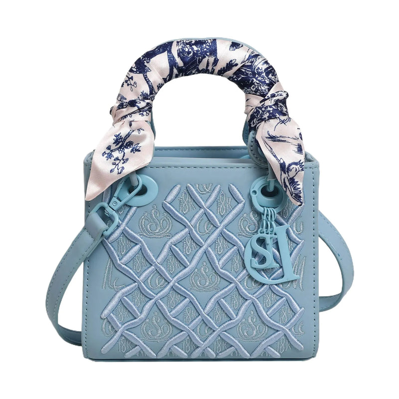 Hot Embroidered Designer Handbag — detail 4