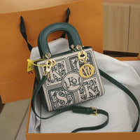 Women’s Embroidered Casual Shoulder Tote image 4