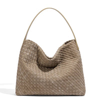 Luxury Vintage Pebbled Woven Shoulder Bag image 2