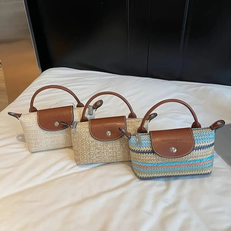 Autumn New Women’s Woven Crossbody Bag — detail 5