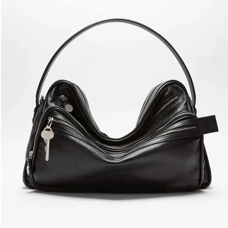 Vintage Leather Designer Women’s Luxury Crossbody Bag — view 5