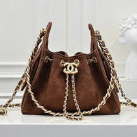 Large Capacity Drawstring Hobo Crossbody Handbag image 4