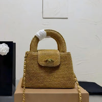 Luxury Woven Handbag image 1