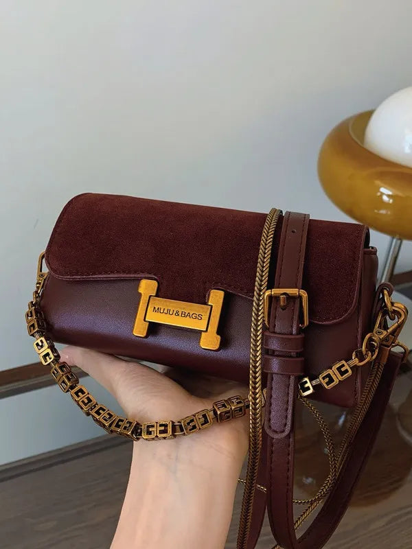 Inspired Vintage Chain Handbag — view 6