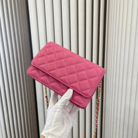 Classic Women’s Lambskin Quilted Wallet Bag image 1