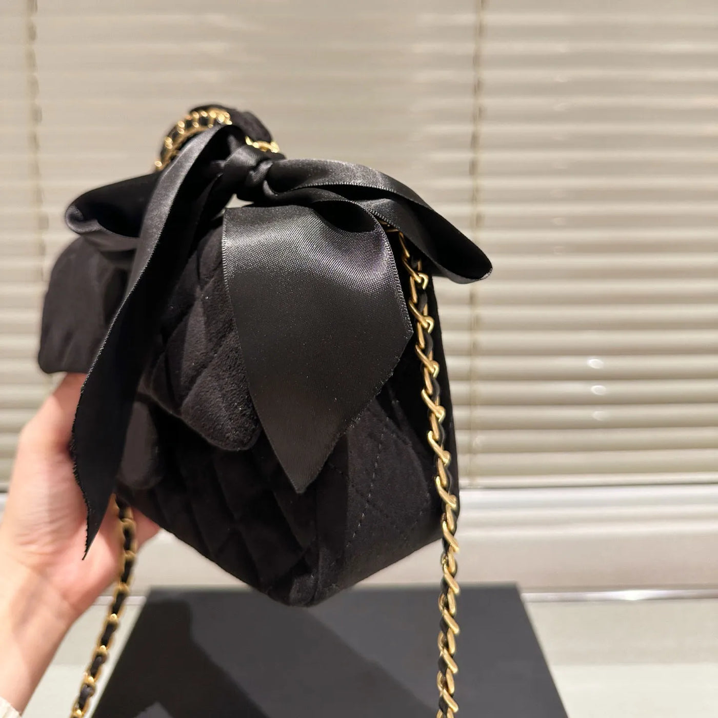 Velvet Bow Bag — view 4