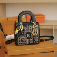Women’s Embroidered Casual Shoulder Tote image 5