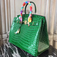 Designer-Inspired Birkin Style Tote Bag image 3