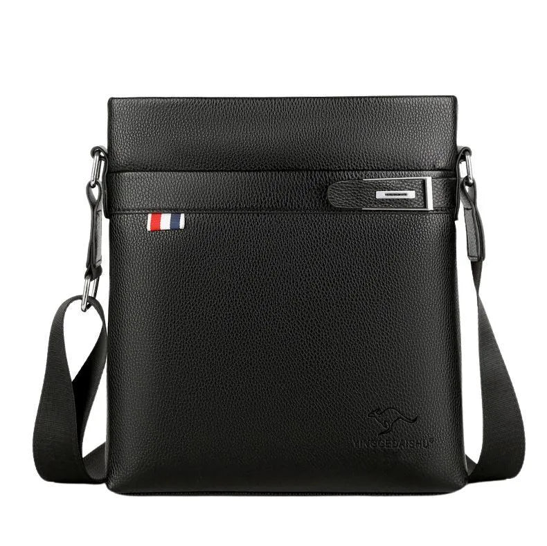 Men’s Leather Crossbody Bag — detail 1