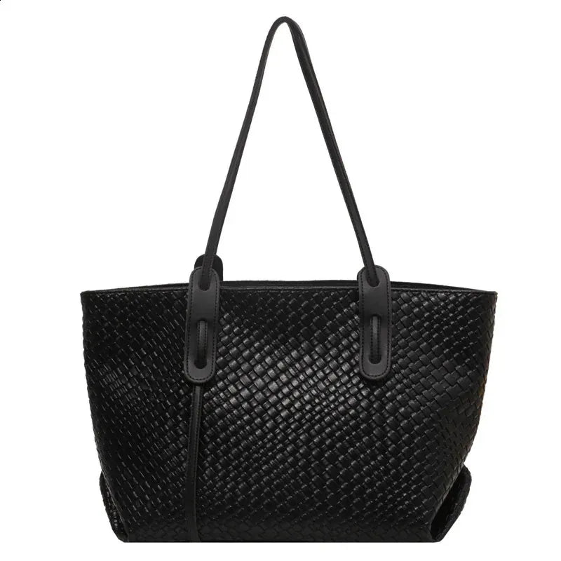 arge Capacity Women’s Woven Handbag — view 5